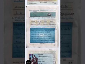 Lesson 9 Open a Book Class 4 Spring Workbook