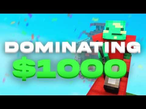 Winning a 1000$ Ranked Bedwars Tournament!