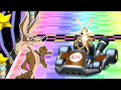 Wile E. Coyote is in Mario Kart 7