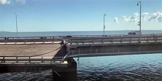 Robot Kamikaze Boats Blew Up Russia’s Bridge to Crimea. Again.
