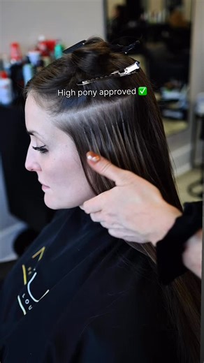 2.3K views | High ponies shouldn’t pull, pinch, or make you hyper-aware of your extensions. This is what custom placement + tiny bonds are designed to do - move with you, sit comfortably, and stay completely undetectable, even worn up. When extensions are created and placed intentionally, you don’t have to think about them at all. Winnipeg, MB Book a consultation to see if custom keratin bonds are right for you. | Bonds by B | Facebook