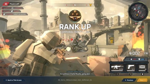 Unity资产 – 战争类游戏界面包 Military Combat HUD