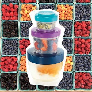 14K views · 26 reactions | Don’t just pack your prep, stack it! Our innovative click-and-stack functionality ensures snacks on-the-go stay sorted and safe! | Décor Australia | Facebook