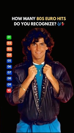 How Many 80s Euro-Pop Hits Do You Remember? 💃🎶 | Ultimate 80s Throwback!