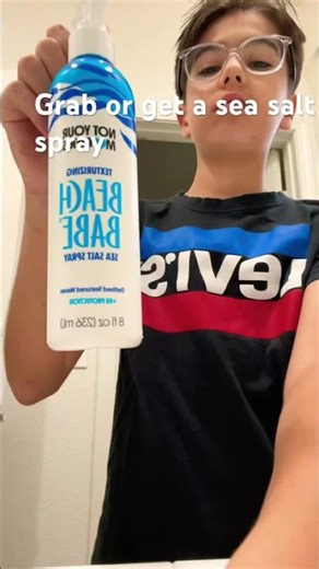 How to do a middle part #hair #hairstyle