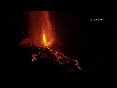 LIVE: Lava gushes from a volcano on Spain's La Palma island
