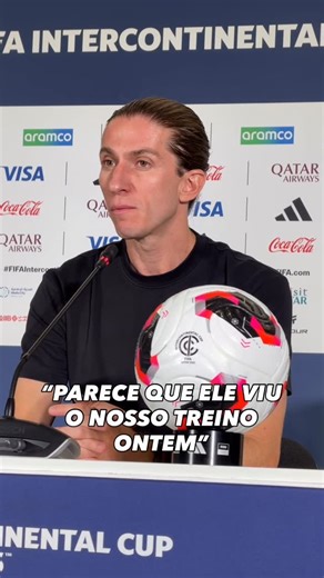 Raisa Simplicio on Instagram: "Filipe Luís sobre o goleiro do PSG: “por ele esperar o pênalti do Pedro, ficar no meio do pênalti do Leo, parece que ele viu nosso treino ontem”."