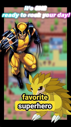 Sandslash is the wolverine of Pokemon !! 💅