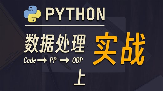 【数据处理（上）】小白友好型Python数据处理实战