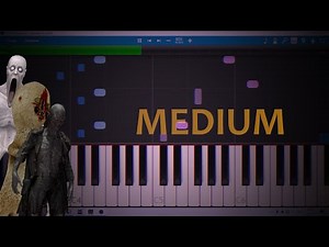 SCP: SL - Melancholy on Piano | Synthesia