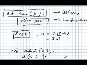 Einführung in Python 3.3.3 Teil 7 ( For Schleife)