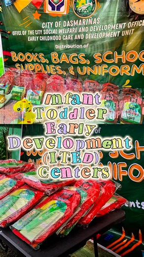 55 reactions · 39 shares | City of Dasmariñas 曆 - Child Development Program  Infant-Toddler Early Development (ITED) Centers Brgy. Salitran 3 Brgy. Sta. Lucia Brgy. San Simon  Brgy. San Agustin 3 Promoting early childhood care and development for a brighter future! ✨ #olaestribe | Olaes Tribe | Facebook