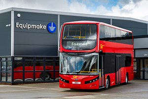 Jewel E is British-built electric double-decker bus
