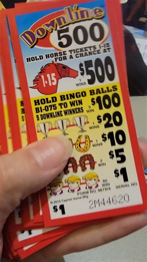 Horse Race Pull tabs | Bingo Pull Tab Addict
