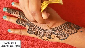 285K views · 18K reactions | Special Easy & Stylish Floral Arabic Mehndi Design | Awesome Mehndi Designs | Budget Deals 365 | Facebook