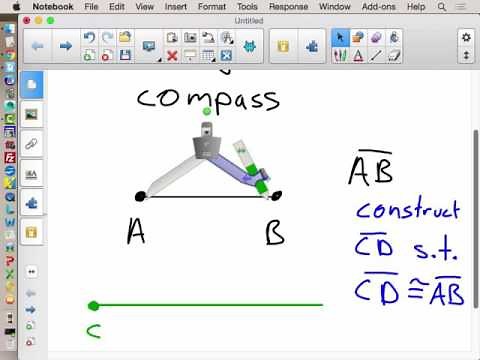 Geometry 1.6 Basic Constructions Congruent Line Segments Example 1