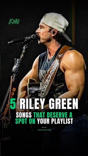 5 #RileyGreen songs that deserve a spot on your #playlist. #countrymusic #country #georgia #music