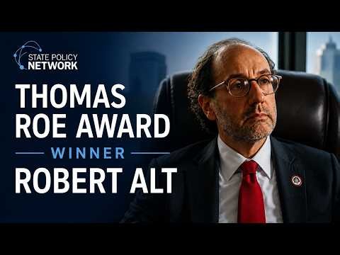 Robert Alt Named 2026 Thomas A. Roe Award Winner