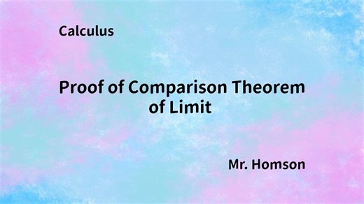 Proof of Comparison Theorem of Limit