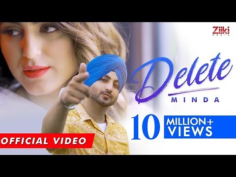 DELETE (Official Video) | Minda | Cheetah | Teji sandhu| New Punjabi Song 2020 | Udaar| #ZiikiMedia