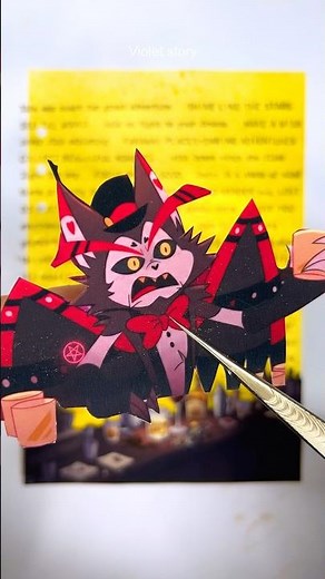 Journaling 다꾸 | Hazbin Hotel 2 : Husk - Love In A Bottle 해즈빈 호텔 2 : 허스크 | Scrapbooking