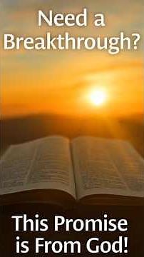 What POWERFUL Promise Does GOD Have for Your Breakthrough?