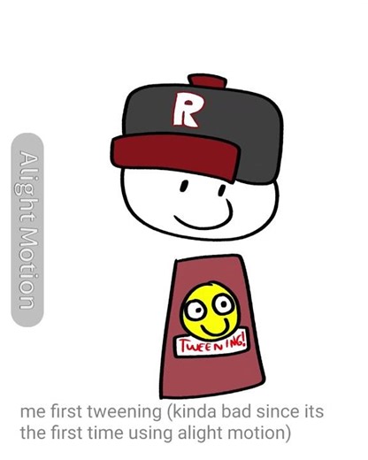 Testing my first tweening | #roblox #alightmotion #test