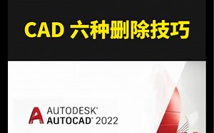 cad删除技巧