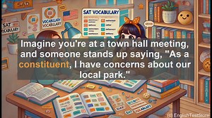 5000 Must Know SAT Vocabulary - What Does Constituent Mean? SAT Vocabulary Explained