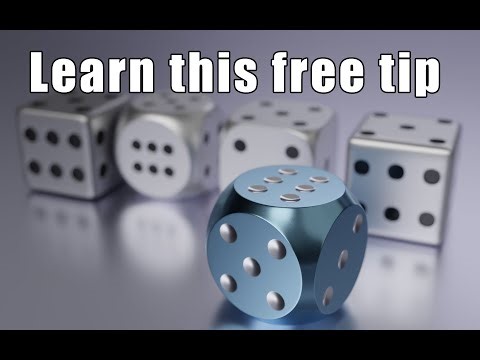 How to model this advanced dice in Blender?