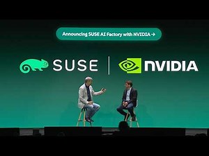 SUSECON 26 Keynote Session: Announcing SUSE AI Factory with NVIDIA