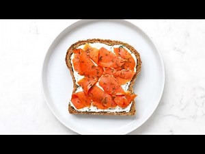 Smoked Salmon Breakfast Toast