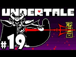 UNDERTALE Blind Gameplay Playthrough PART 19 - VS Asgore Boss Fight, No Mercy, The Barrier Souls