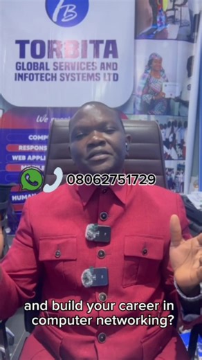 Torbita Computer Training Schl on Instagram: "🌐 COMPUTER NETWORKING TRAINING AT TORBITA COMPUTER TRAINING SCHOOL Do you reside in Abuja? Are you ready to transition into tech and build a career in Computer Networking? What are you waiting for? Torbita Computer Training School offers 100% practical, hands-on training designed to make you job-ready. 🛠️ What You Will Master: - Networking Basics, including LAN, WAN, and wireless networks - Installation, Troubleshooting, and Network Management - Ro