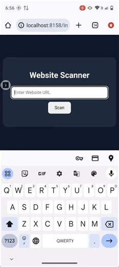 I Built a Tool That Scans Any Website 🔍🔥 #coding #javascript