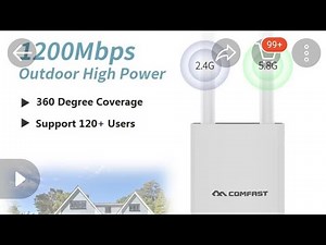 Comfast Ew72 Vlan setup