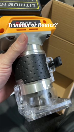 Choosing Between a Trimmer and a Router