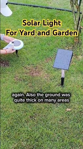 Solar Disc & Path Lights for Camping & Backyard 🌙💡 | Beautiful Outdoor Solar Lighting