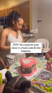 3.5M views · 680K reactions | & this… this is why I do what I do. To have the ability to make people smile, laugh, cry, with my work. To make special moments that much more special. I loved this so much!!! . . . #cake #burn #burncake #daddy #explorepage #trending #fyp #justsweet #minneapolis #minnesota #reaction #cakesofinstagram #cakestagram | Justina Hutton | Facebook