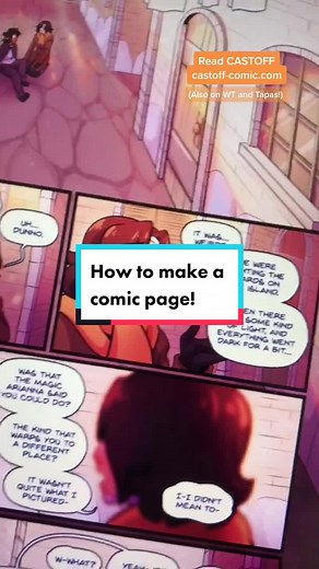 Cómo crear una página de cómic: paso a paso
