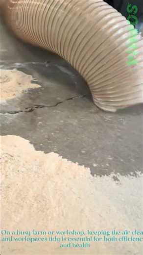 Wood Sawdust Collection with Cyclone Dust Collector