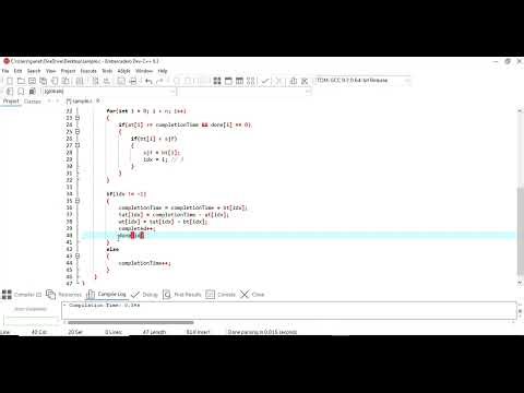 CPU Scheduling Algorithm | Code Implementation Shortest Job First (SJF) – Non Preemptive in C