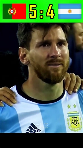 😲Ronaldo is so strong he destroyed Messi's country#football #ronaldo #messi #worldcup #soccer #cr7