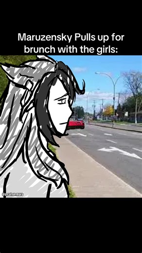 Mr CB is jammin out in the backseat too. #umamusume #umamusumeprettyderby #art #meme #symbolirudolf