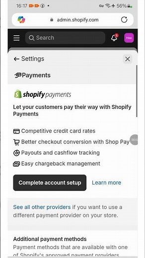 activate shopify payments for non us citizens. Shopify Payments set up)