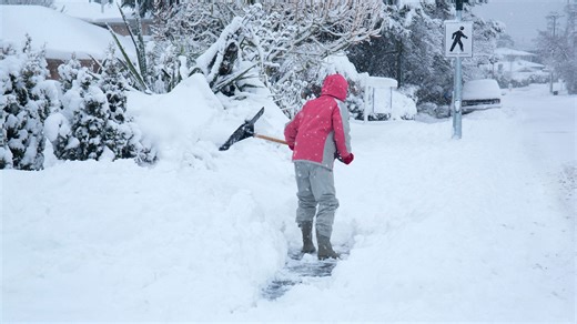 How old Is too old to shovel snow? Experts warn about heart risks