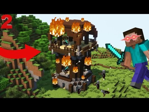 I raided a pillager outpost in Minecraft Hardcore (part 2)