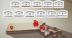 What's the proper spelling for Massachusetts towns: boro or borough?