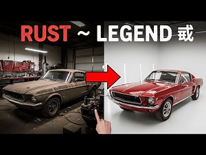 1967 Ford Mustang Fastback Full Restoration | Engine, Body & Interior Rebuild