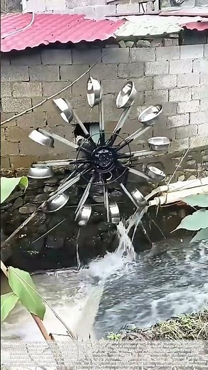 Harnessing the Flow: How a Homemade Waterwheel Powers Rural Life